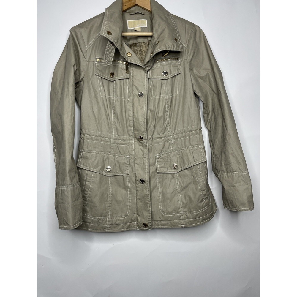 Michael Kors Full Zip Lightweight Jacket Women's Small Designer‎